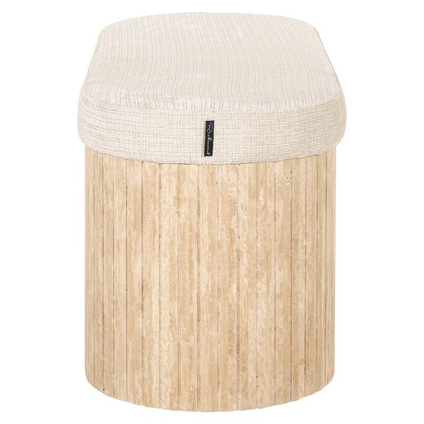 Bank Gallice natural beige travertine (Beige) - Afbeelding 3