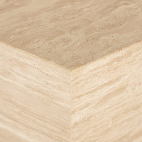 Pilaar Vespin natural beige travertine (Beige) - Afbeelding 5