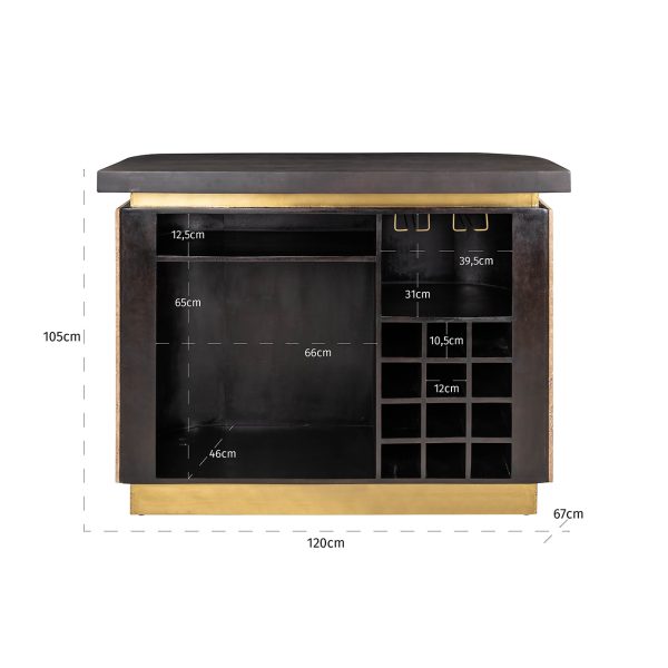 Bar Martini (Brown) - Afbeelding 4