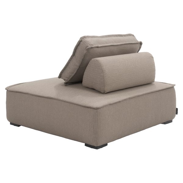 Outdoor lounge element Jondal taupe (22085 Taupe) - Afbeelding 4