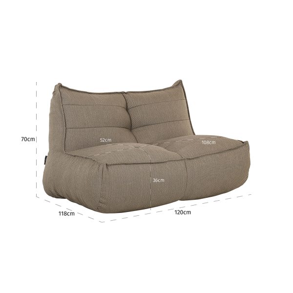Outdoor loungestoel Scoppios taupe (22085 Taupe) - Afbeelding 5