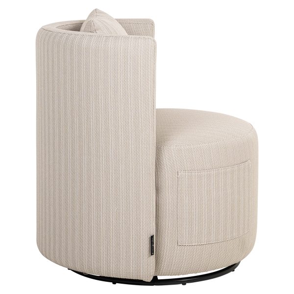 Outdoor draai eetkamerstoel Marlin beige (22080 Beige) - Afbeelding 2