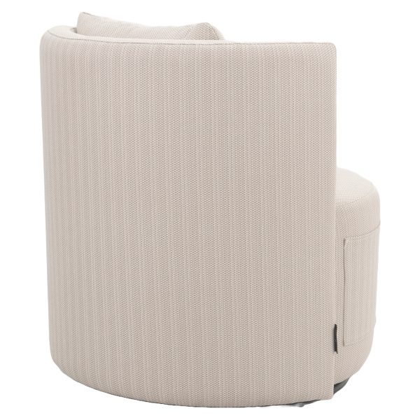 Outdoor draai eetkamerstoel Marlin beige (22080 Beige) - Afbeelding 4