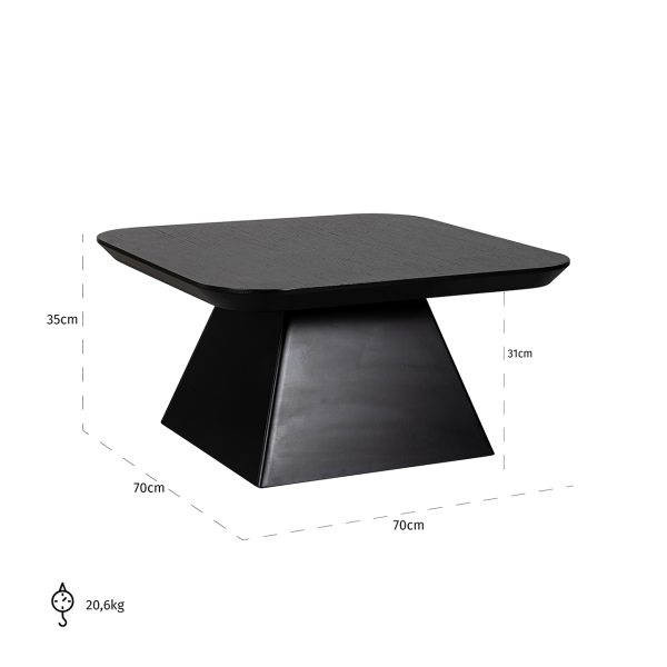 Salontafel Bonvoy black (Black) - Afbeelding 4