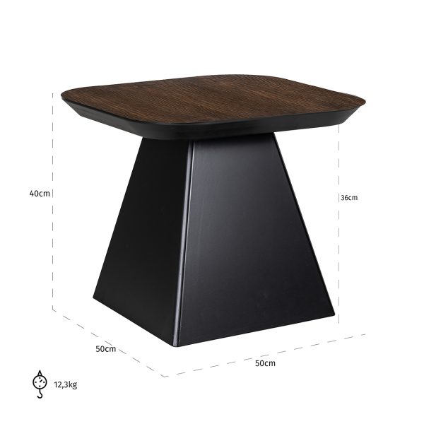 Bijzettafel Bonvoy brown (Brown) - Afbeelding 4