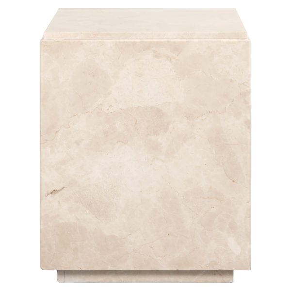 Bijzettafel Stanford Dyna vierkant blok (Beige) - Afbeelding 2
