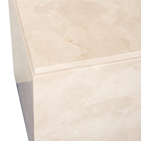 Bijzettafel Stanford Dyna vierkant blok (Beige) - Afbeelding 5