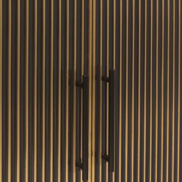 Wandkast Les Arcs 2-deurs (Brushed Gold) - Afbeelding 6