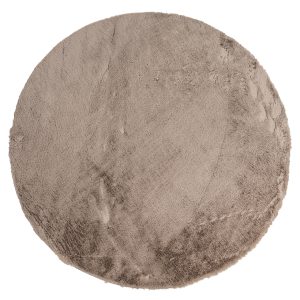 Vloerkleed Saifo furry 160Ø (Sand)