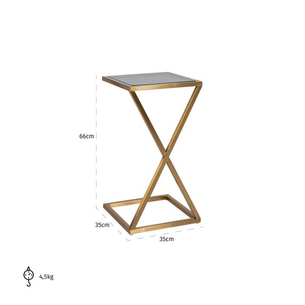 Salontafel Paramount Goud (Brushed Gold) - Afbeelding 4