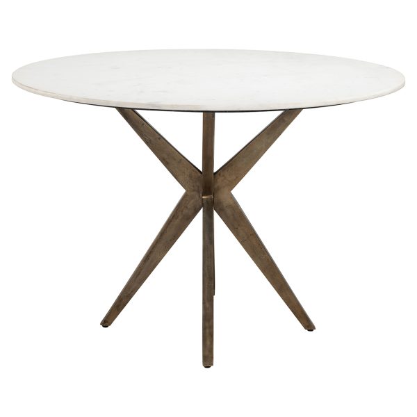 Eettafel Maisy 114Ø (White) - Afbeelding 2