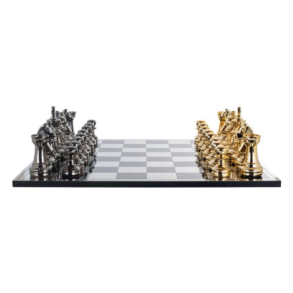 Schaakbord Saray (Black/gold) - Afbeelding 2