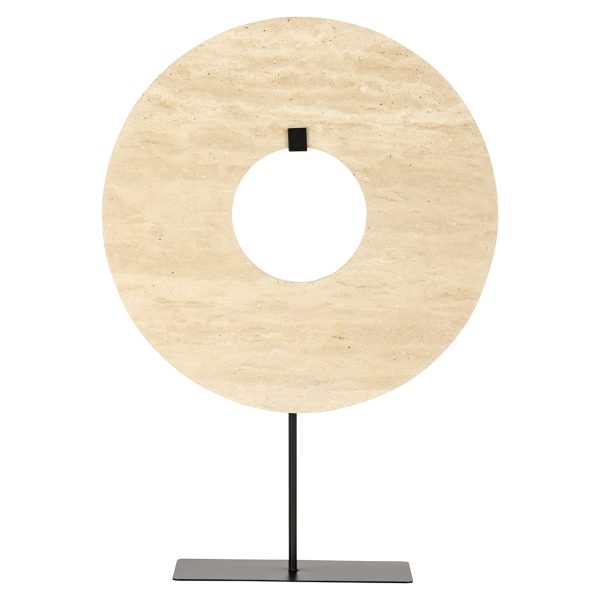 Decoratieve standaard Manou groot (Beige) - Afbeelding 2