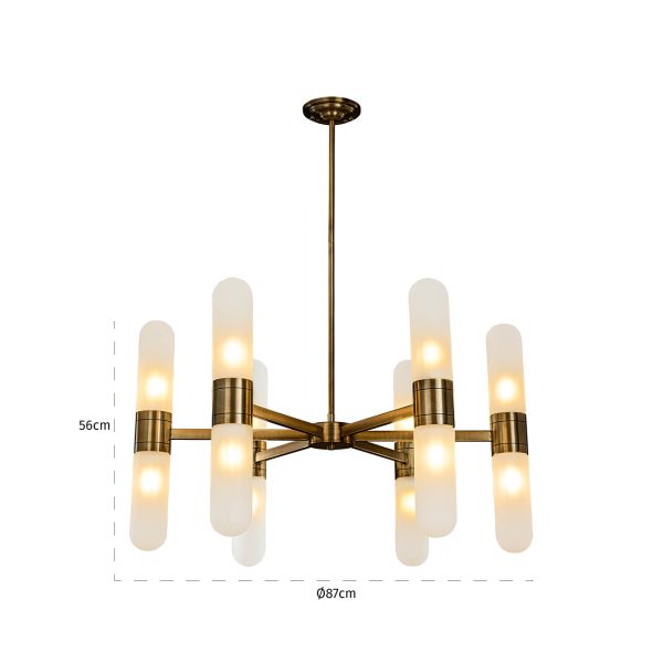 Hanglamp Tricon (Bronze) - Afbeelding 2