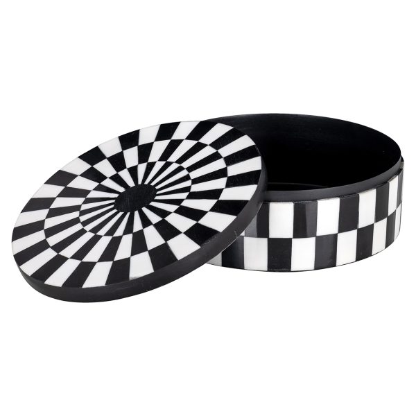 Opbergbox Nore (Black/white) - Afbeelding 4