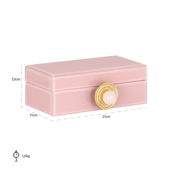 Opbergbox Jamila klein (Pink) - Afbeelding 5