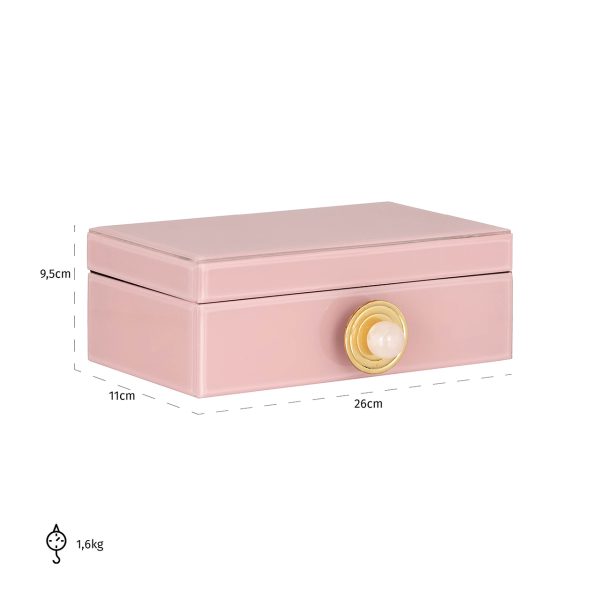 Opbergbox Jamila groot (Pink) - Afbeelding 5
