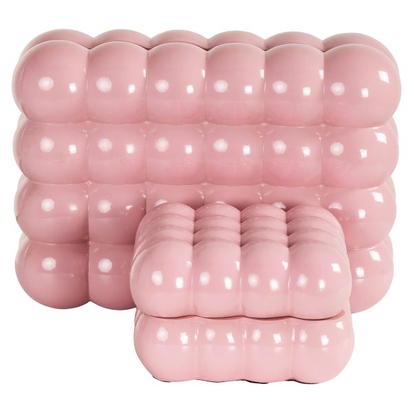 Opbergbox Cece roze groot (Pink) - Afbeelding 6