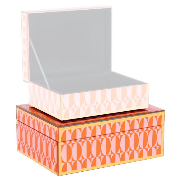 Opbergbox Abba groot (Pink) - Afbeelding 7