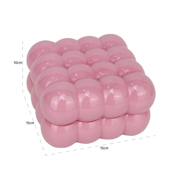 Opbergbox Cece roze klein (Pink) - Afbeelding 3