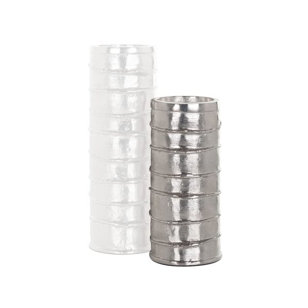 Kandelaar Linde klein (Silver) - Afbeelding 4