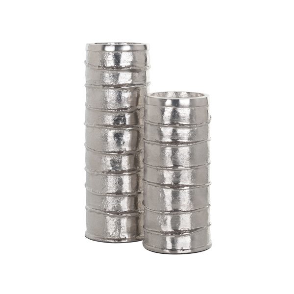Kandelaar Linde groot (Silver) - Afbeelding 3