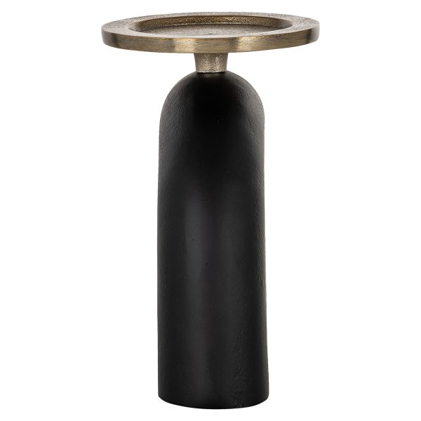 Kandelaar Livi klein (Black/gold) - Afbeelding 2