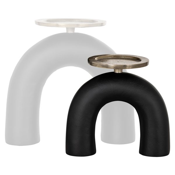 Kandelaar Livi klein (Black/gold) - Afbeelding 6