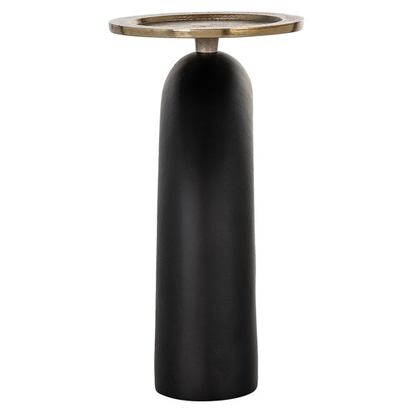 Kandelaar Livi groot (Black/gold) - Afbeelding 2