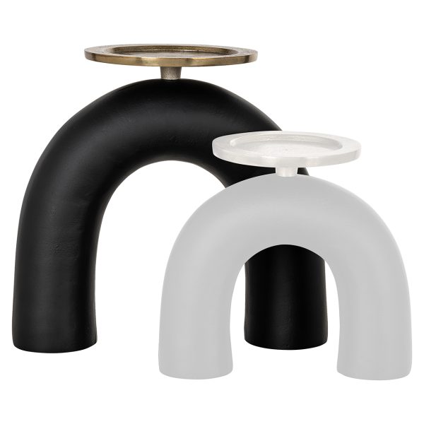 Kandelaar Livi groot (Black/gold) - Afbeelding 6
