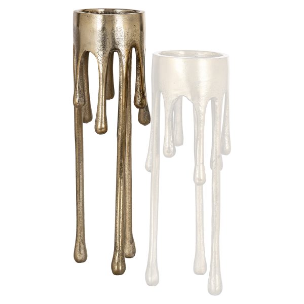 Kandelaar Lorin groot (Brushed Gold) - Afbeelding 3