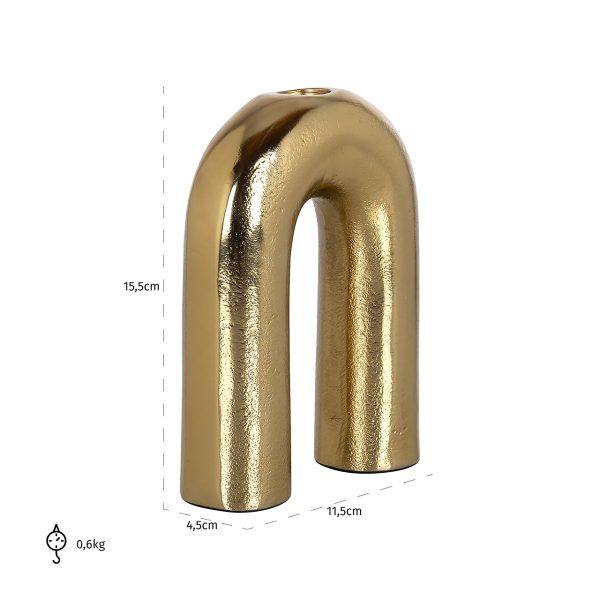 Kandelaar Rowin klein (Gold) - Afbeelding 4