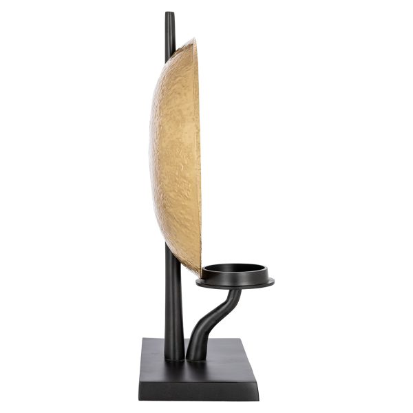 Kandelaar Chayra (Black/gold) - Afbeelding 2