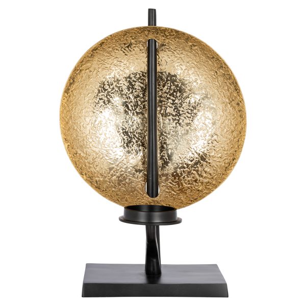 Kandelaar Chayra (Black/gold) - Afbeelding 3