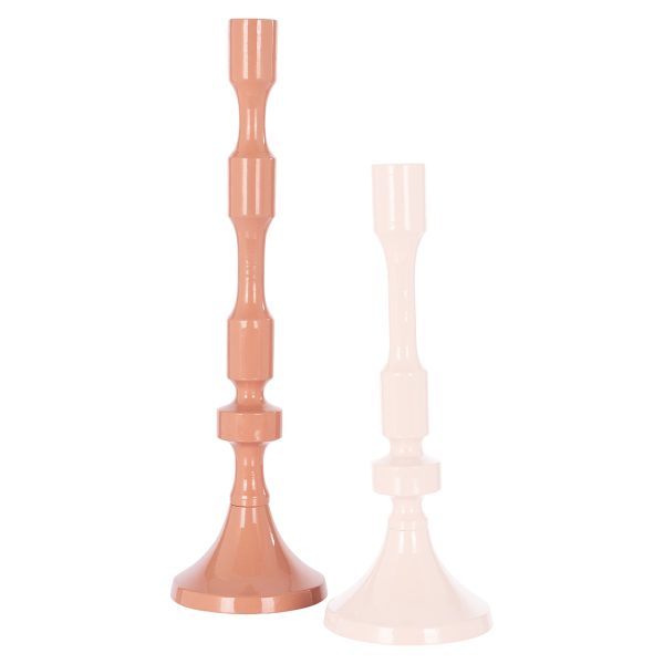 Kandelaar Kyra groot (Pink) - Afbeelding 3