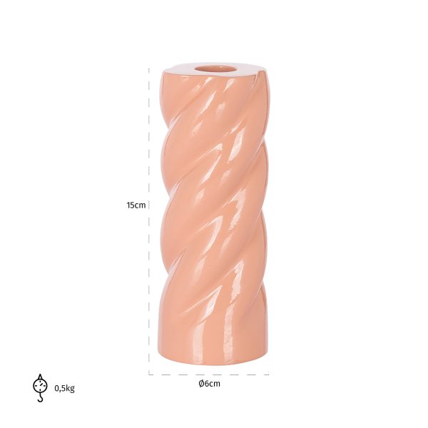 Kandelaar Suzy klein (Pink) - Afbeelding 2