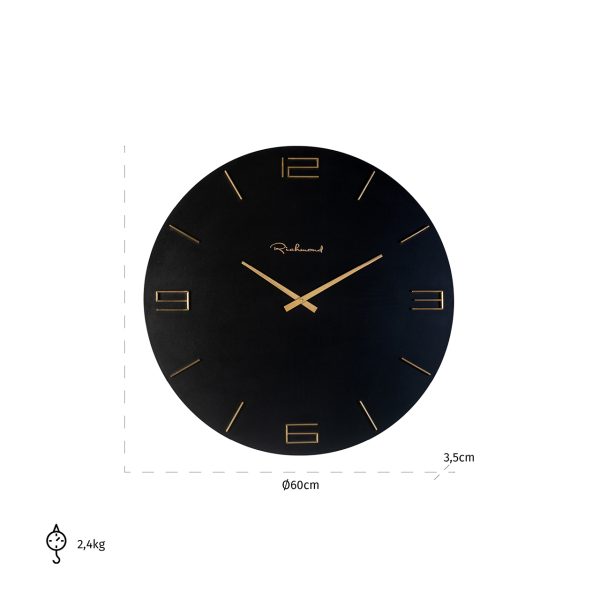 Klok Byram (Black/gold) - Afbeelding 3