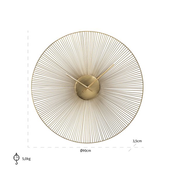Klok Audrey (Gold) - Afbeelding 3