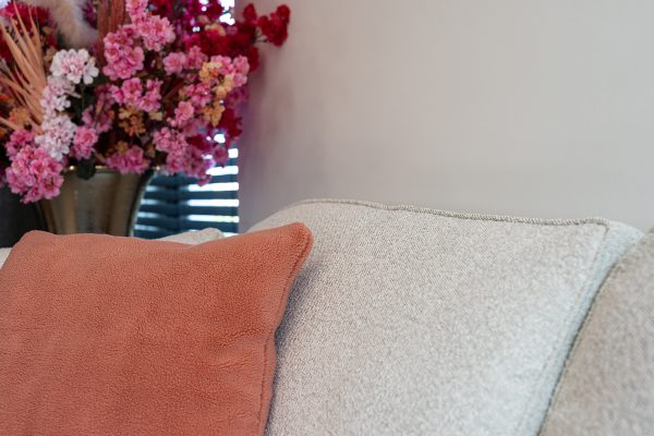 Kussen Teddy Pink 50x50 (Pink) - Afbeelding 3
