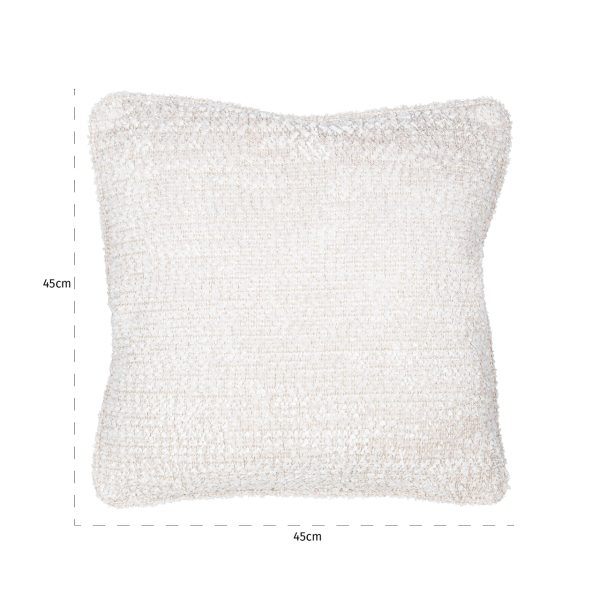 Kussen Lina 45x45 lovely cream (Be Lovely 11 Cream) - Afbeelding 2