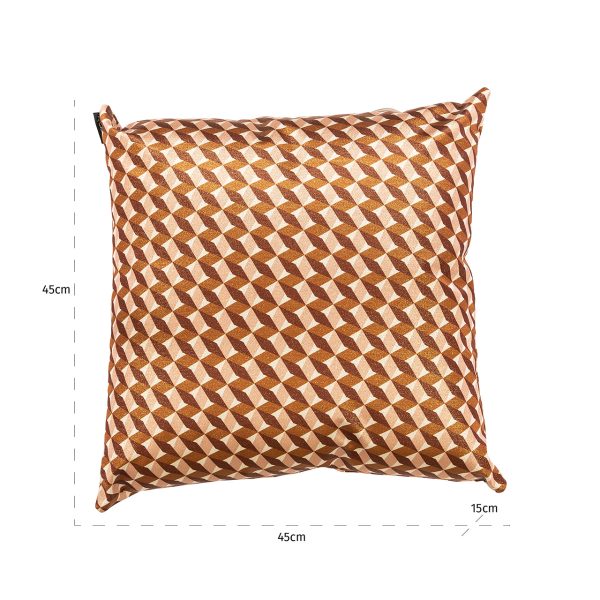Kussen Philine 50x50 (Architect 3575 Brique Donna BT24508) - Afbeelding 3