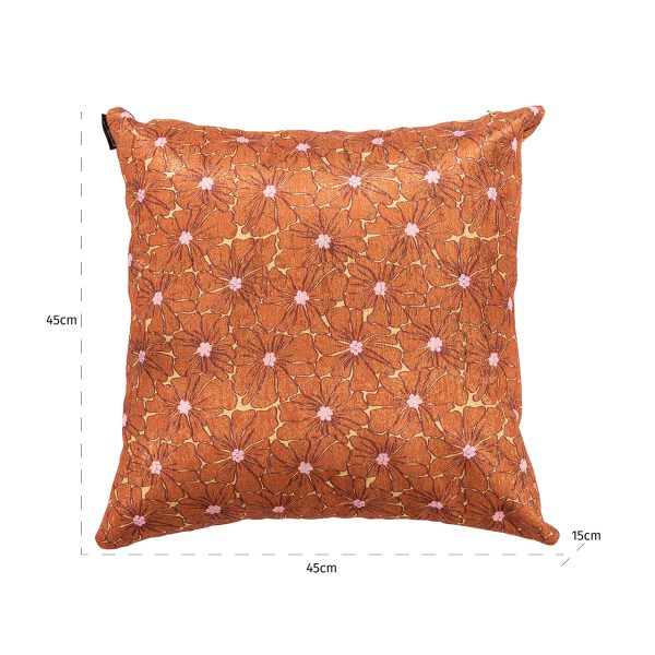 Kussen Vanity 50x50 (Blooms 2004 Orange Lynn BT23127) - Afbeelding 3