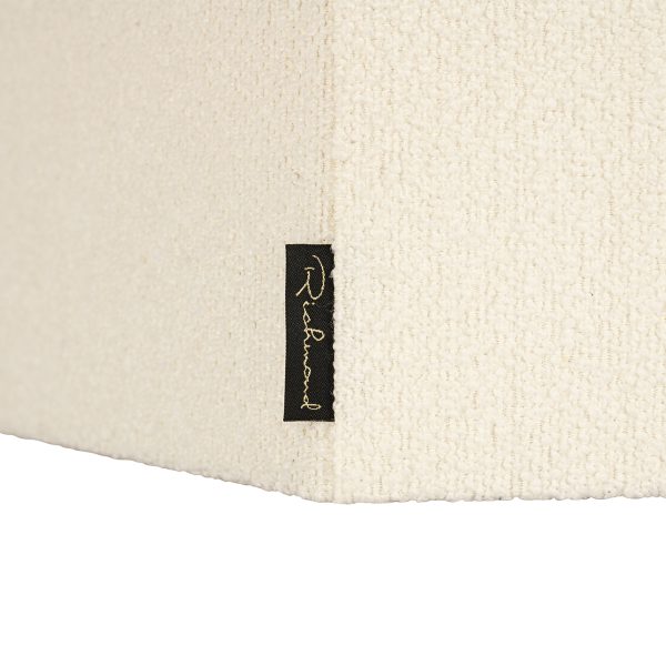 Lampenkap Soho white bouclé, extra groot zeshoekig (White) - Afbeelding 4