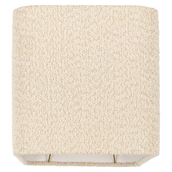 Lampenkap Miley sand bouclé, rechthoekig - Afbeelding 2