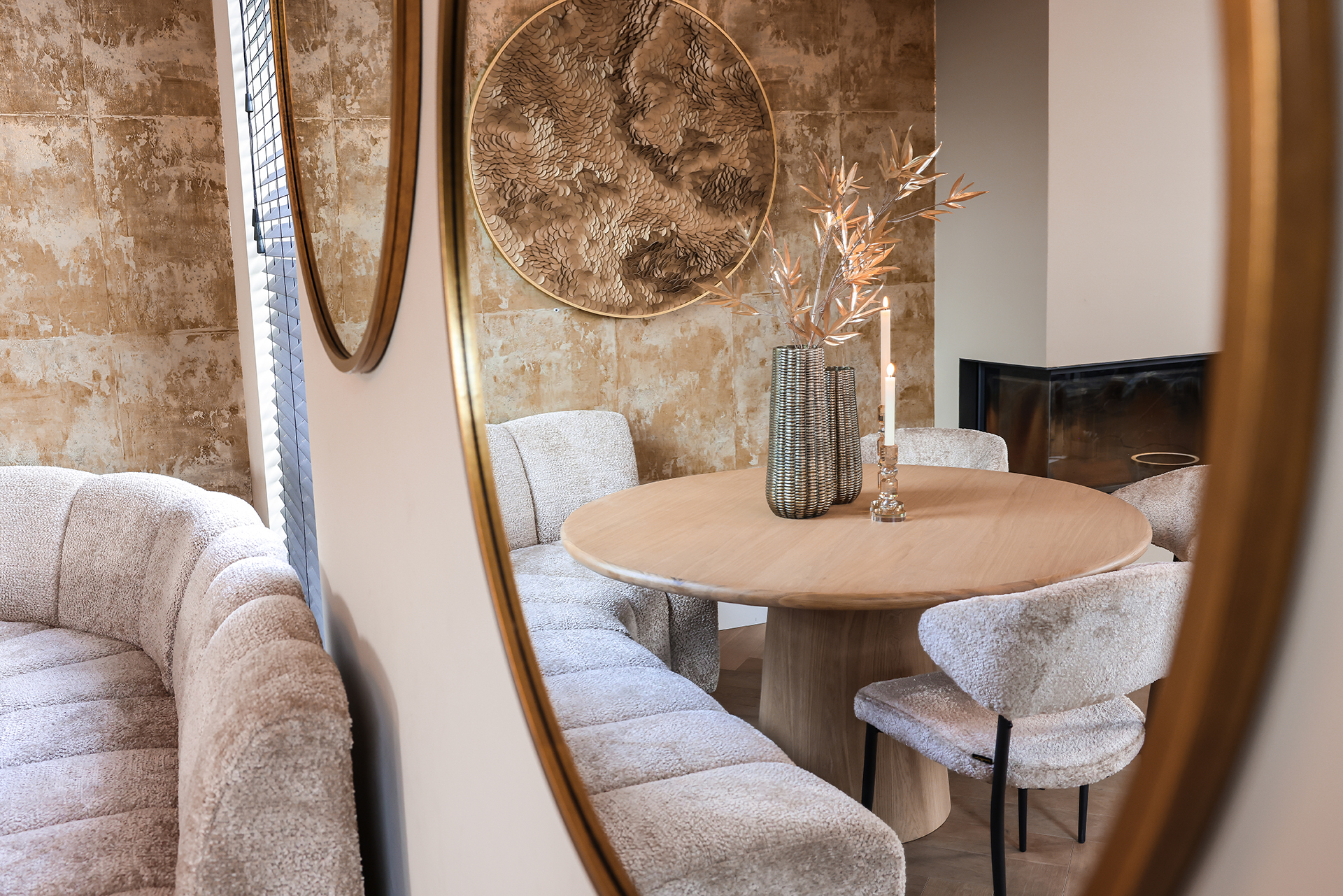 Wall art Bloom (Gold) - Afbeelding 7