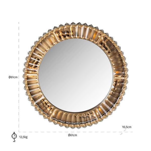 Wandlamp Becky (Gold) - Afbeelding 3