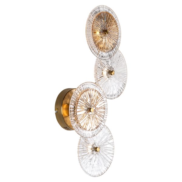 Wandlamp Linzi (Brushed Gold) - Afbeelding 2