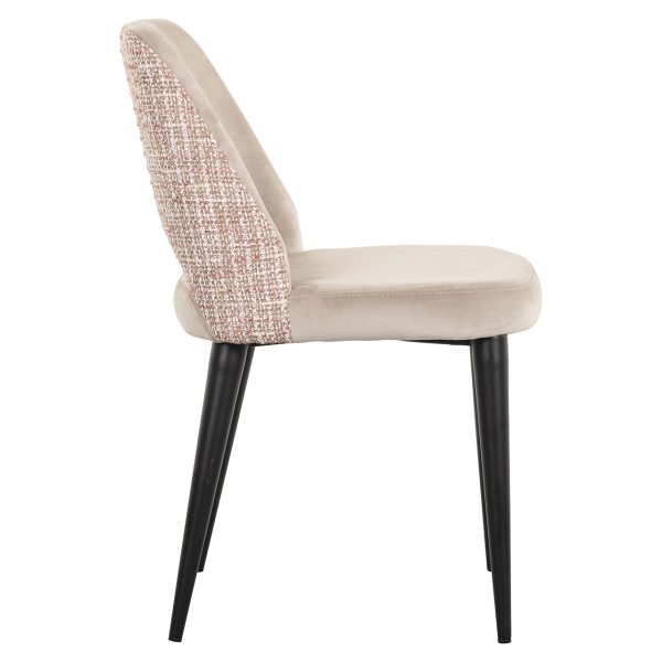 Stoel Tabitha trendy rose / quartz khaki (Be trendy 1673 rose) - Afbeelding 2