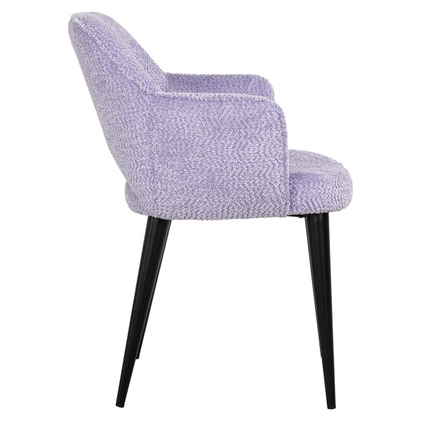 Stoel Giovanna lovely lavender (Be lovely 95 lavender) - Afbeelding 2