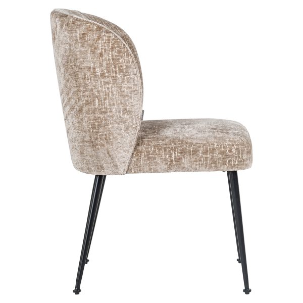 Chair Fallon Shitake Island / zwart (Shitake Island 124) - Afbeelding 2